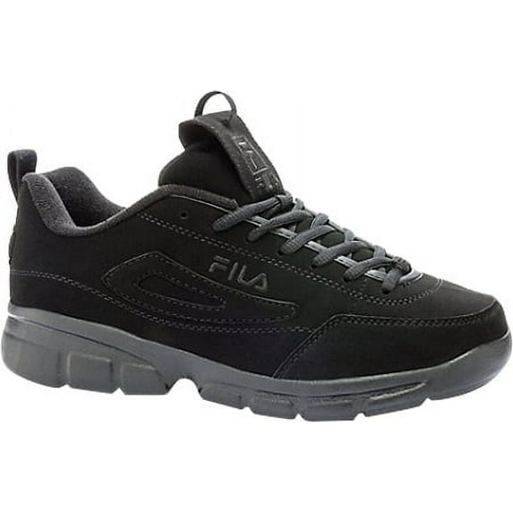 Men's Fila Disruptor SE Black/Black/Black 14 M