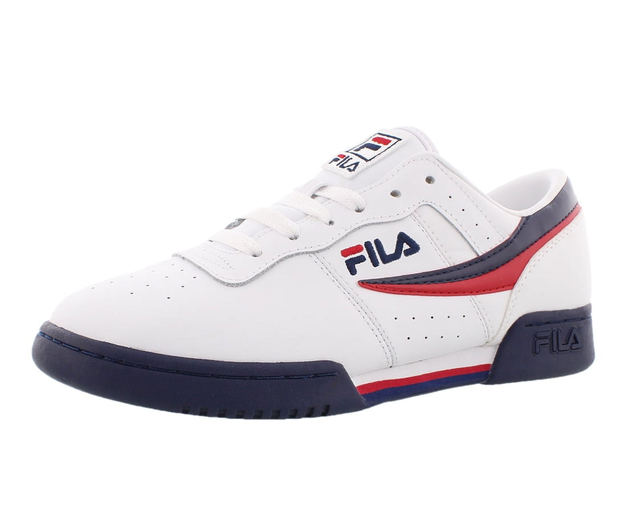 Mens&nbsp;Fila Original Fitness WhiteNavyRed 11F16LT 150 - 10