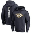 thumbnail image 1 of Men's Filip Forsberg Navy Nashville Predators Backer Pullover Hoodie, 1 of 3