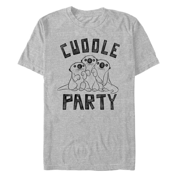 Men's Finding Dory Cuddle Party Otters Graphic T-Shirt