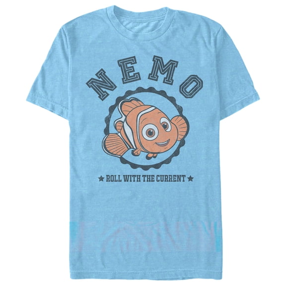 Men's Finding Dory Nemo Roll with Current Graphic T-Shirt