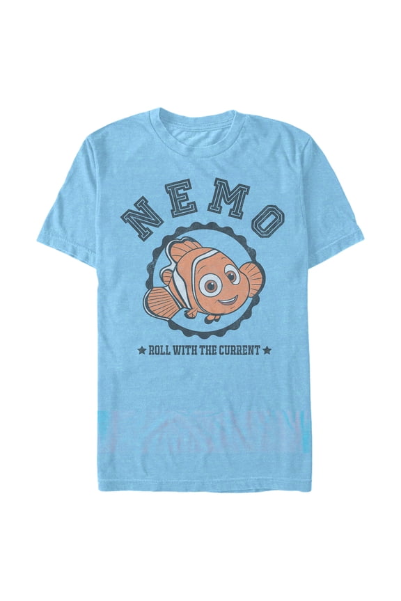 Men's Finding Dory Nemo Roll with Current Graphic T-Shirt