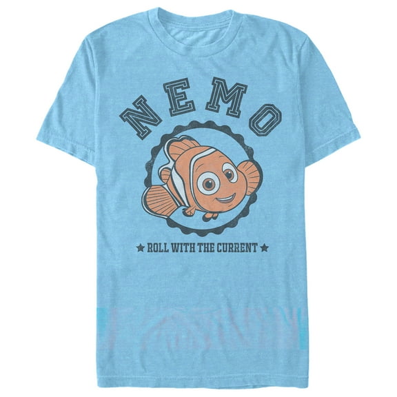 Men's Finding Dory Nemo Roll with Current  Graphic T-Shirt