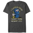thumbnail image 1 of Men's Finding Dory Short Term Memory Loss  Graphic Tee Charcoal Heather Small, 1 of 4