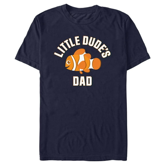 Men's Finding Nemo Little Dude’s Dad Graphic T-Shirt