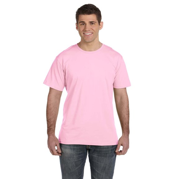 Men's Fine Jersey T-Shirt - PINK - M