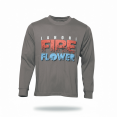 thumbnail image 1 of Men’s Fire Flower Heavyweight Long Sleeve T-Shirt – 100% Cotton Workwear Crew Neck, 1 of 3