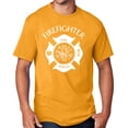 thumbnail image 1 of Men's Firefighter T-shirt, Large GOLD - TALL, 1 of 2