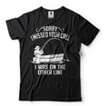thumbnail image 1 of Men's Fishing Shirt Funny Fishing Tee Sorry I Missed Your Call Shirt Fishing Tees Fisherman Shirt, 1 of 6