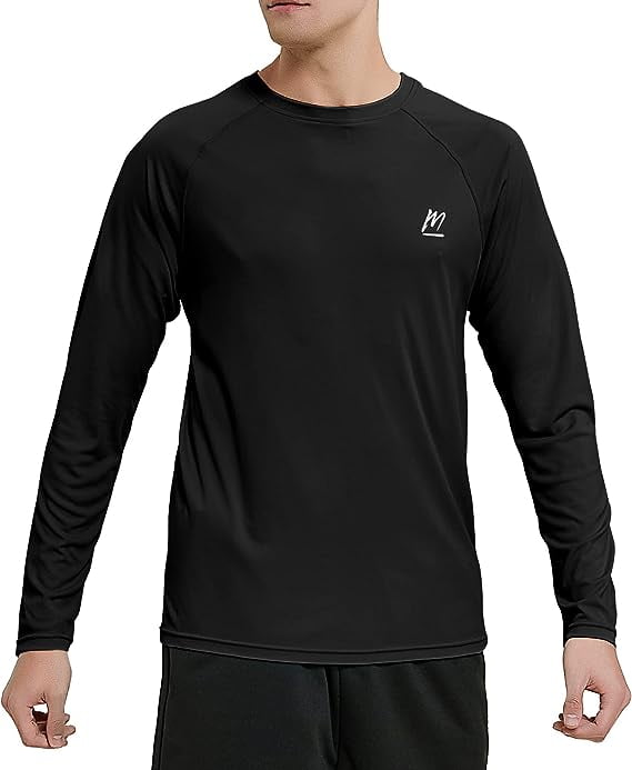 Men's Fishing Shirt Sun Protection Shirts UV SPF TShirts UPF 50+ Long