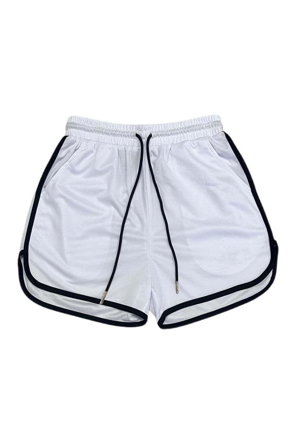 Men's Fitness Shorts Summer Active Shorts with Split Design Great for Running, Gym, Home Moisture Wicking Technology Multiple Sizes from S to XXL