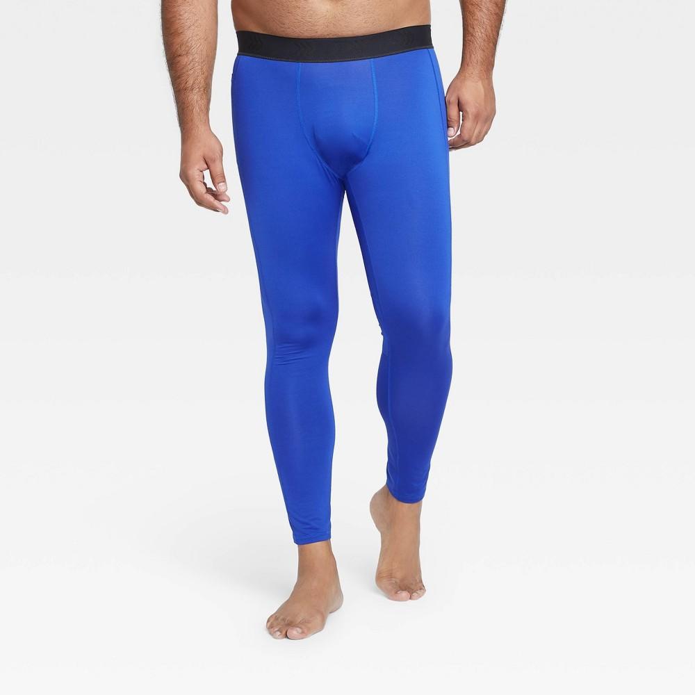 Men's Fitted Tights All in Motion Blue M