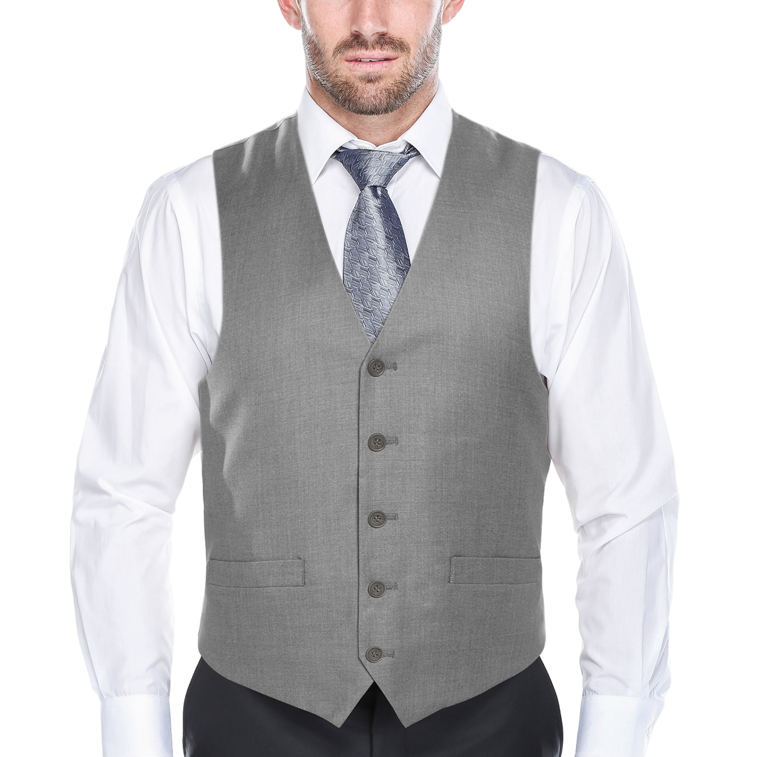 Men's Five Button Classic Fit Vest
