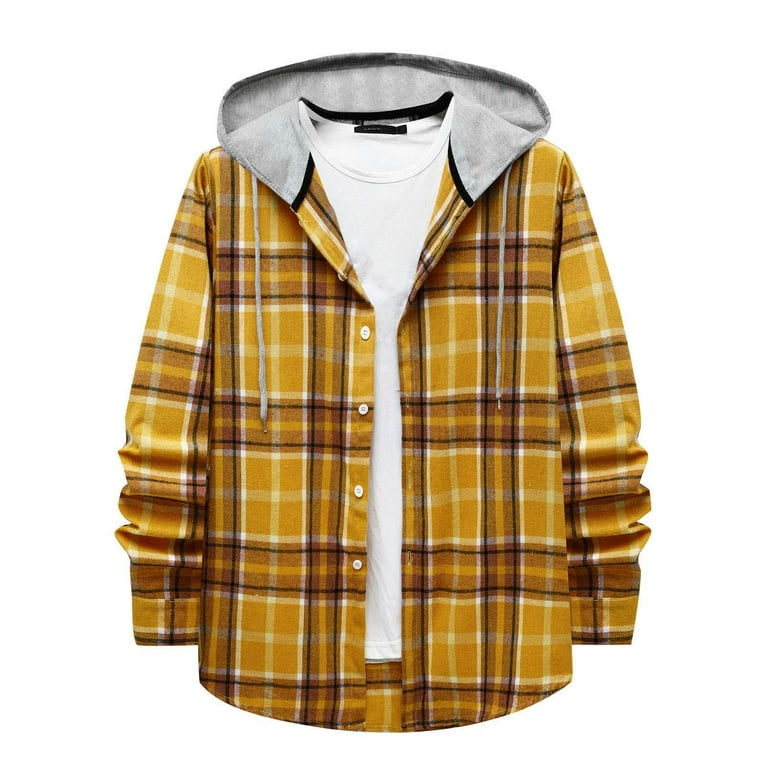 Mens flannel shop jacket walmart