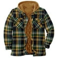 thumbnail image 1 of Men's Flannel Shirt Coat Quilted with Polyfill Insulated, 1 of 8
