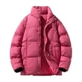 thumbnail image 1 of Men's Flannel Work Jacket with Stand Up Collar and Zipper Front for Outdoor Protection, 1 of 8
