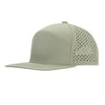 thumbnail image 1 of Men's Flat Brim Baseball Cap - Adjustable Performance Snapback Hat - Breathable Perforated Design, One Size Fits 57-60cm Head Circumference, 1 of 6