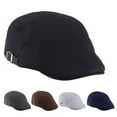 thumbnail image 1 of Men's Flat Cap Gatsby Newsboy Lvy Irish Hats Driving Cabbie Hunting Cap, 1 of 7