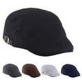 thumbnail image 1 of Men's Flat Cap Gatsby Newsboy Lvy Irish Hats Driving Cabbie Hunting Cap, 1 of 7