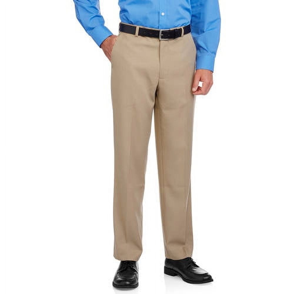 Men's Flat Front Dress Pant