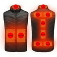 thumbnail image 1 of Men's Fleece Heated Vest, Lightweight insulated Electric Vest, 1 of 8