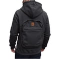thumbnail image 1 of Men's Fleece Hooded Jacket Zipper Solid Color Thickened Warm Winter Outerwear Coats with Pockets, 1 of 7