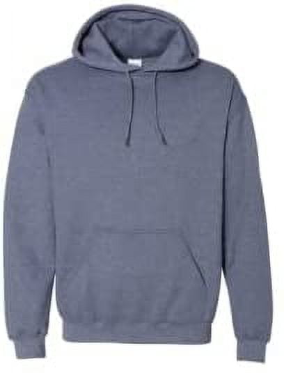 Men's Fleece Hooded Sweatshirt, Style G18500 - Walmart.com