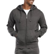 Mens Fleece Hoodie Full Zip Cotton Lightweight with Pockets Sweatshirt Tops S-3XL Solid Zipper Lined Long Sleeve Menswear Sweaters Spring Outdoor