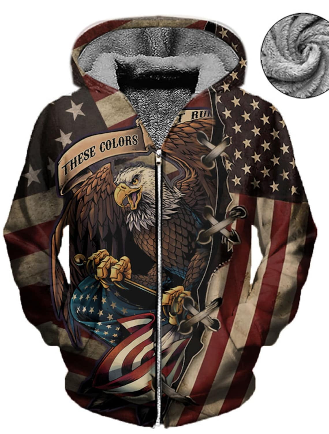 Royal sherpa hoodie sale