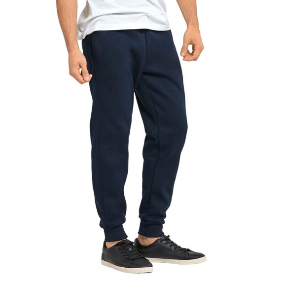 Men's Fleece Jogger Heavyweight Sweatpants Cotton Drawstring and Pockets S-3XL Regular Big & Tall Casual Elastic Waist Menswear Thermal Trouser