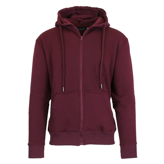 Men’s Fleece-Lined Full-Zip Hoodie (S-2XL)