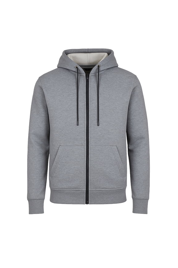 Men’s Fleece-Lined Full-Zip Hoodie (S-3XL)