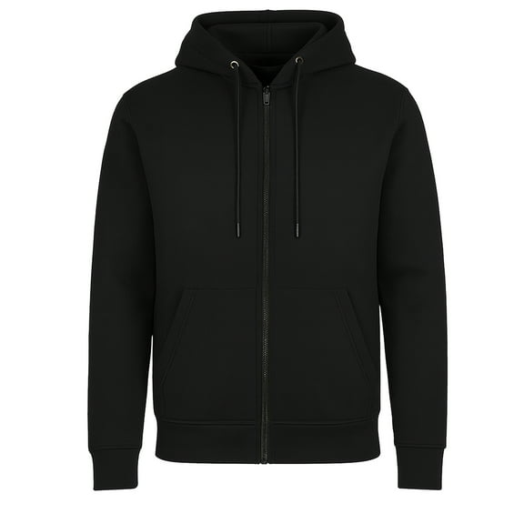Men’s Fleece-Lined Full-Zip Hoodie (S-3XL)