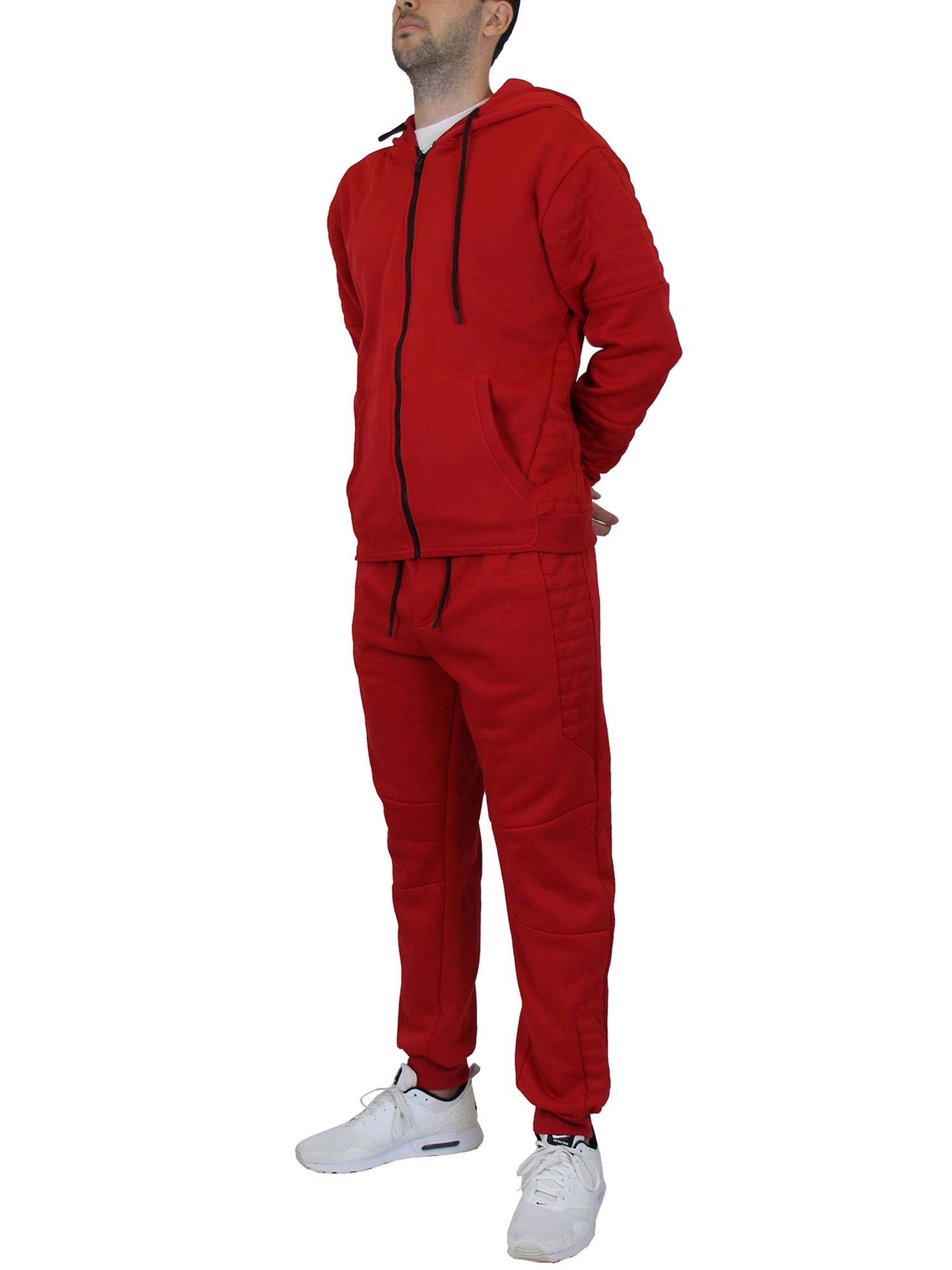 Hoodie and jogger set mens hot sale