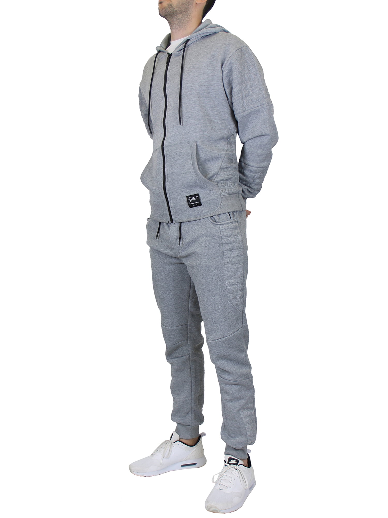 Custom Sweatsuit Zip up Tracksuit Designer Print 2 Piece Jogger