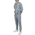 thumbnail image 1 of Men's Fleece-Lined Moto Hoodie & Jogger 2-Piece Set (Sizes, S-3XL), 1 of 3