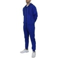 thumbnail image 1 of Men's Fleece-Lined Moto Hoodie & Jogger 2-Piece Set (Sizes, S-3XL), 1 of 5