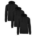 thumbnail image 1 of Men's Fleece-Lined Pullover Hoodie Sweatshirts (3-Pack), 1 of 2