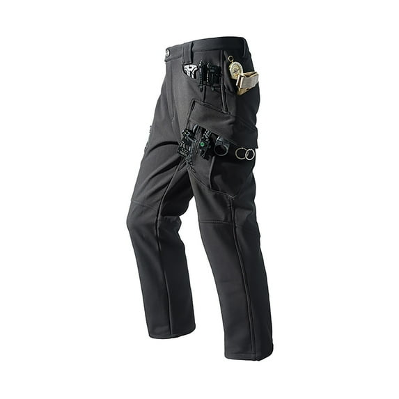 Men's Fleece Lined Snow Ski Pants Pant Wateproof Windproof Softshell Pants Winter Outdoor Hiking Fishing