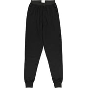 Mens Fleece-Lined Thermal Pants Military ECWCS Bottoms Extreme Winter Underwear Long Johns Pants Drawers Black, Small