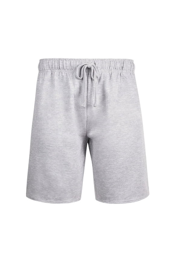 Men's Fleece Shorts Cotton with Drawstring and Pockets Lightweight Casual Warming Thermal Lined Menswear Bottoms Athletic Warm Spring Fall Winter