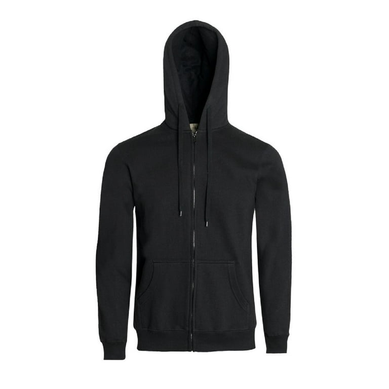 Mens thin deals black hoodie