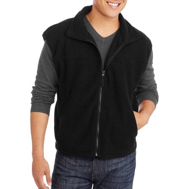 Men's Fleece Vest with Side Pockets