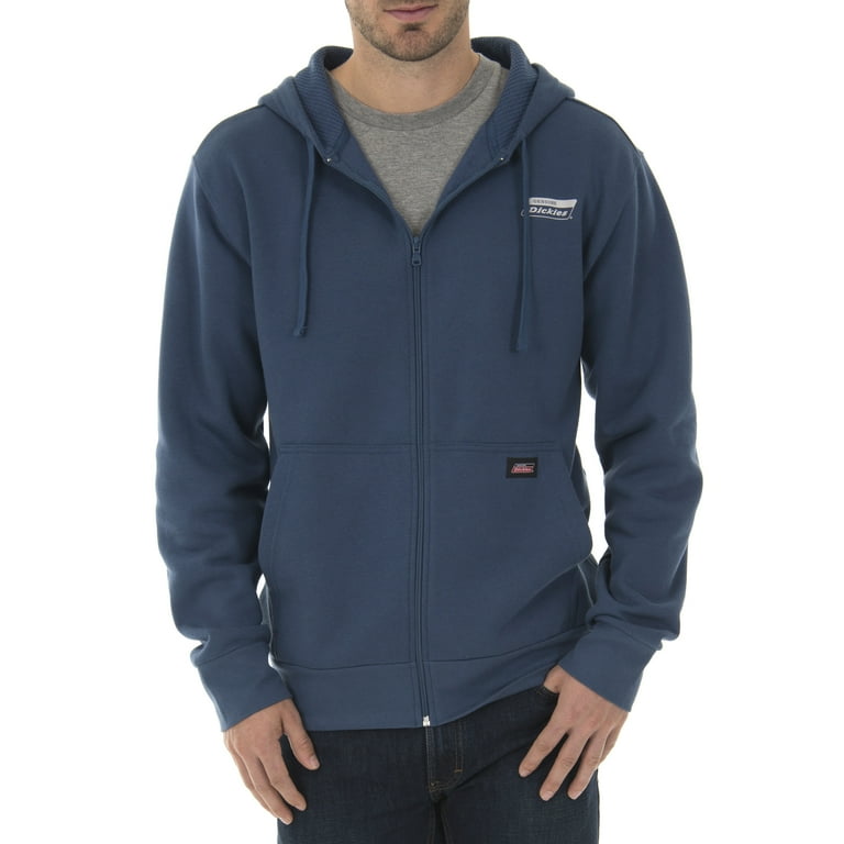 Men s Fleece Zip Hoodie with Waffle Hood Walmart