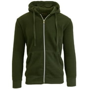 GALAXY BY HARVIC Men's Fleece Zip-Up Hoodie