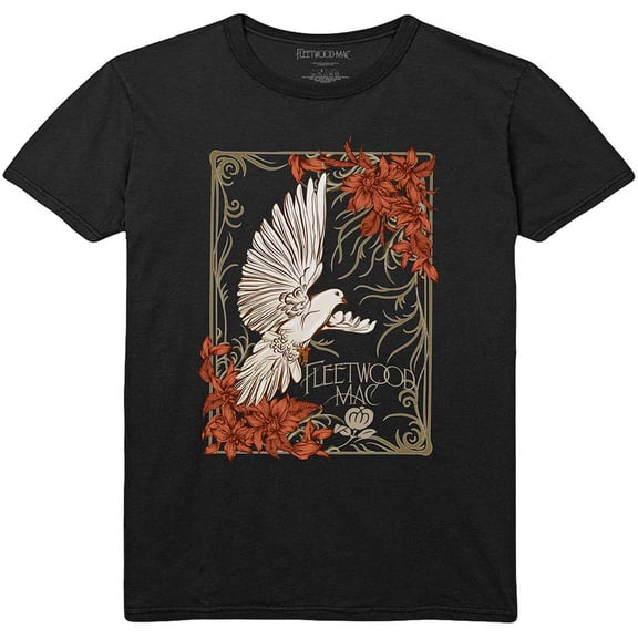 Men's Fleetwood Mac Dove T-shirt Small Black