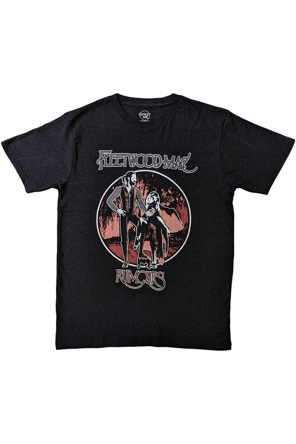 Men's Fleetwood Mac Rumours Vintage Slim Fit T-shirt XX-Large Black