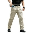 thumbnail image 1 of Men's and Big Men's Stretch Taper Leg Regular Fit Cargo Pants with Multi Pockets, 1 of 4