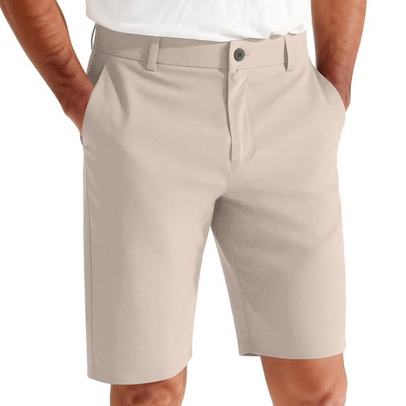 Men's Flex Stretch Golf Shorts Stretch Lightweight Flat Front Casual Work Shorts