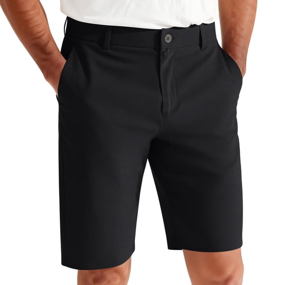 Men's Flex Stretch Golf Shorts Stretch Lightweight Flat Front Casual Work Shorts